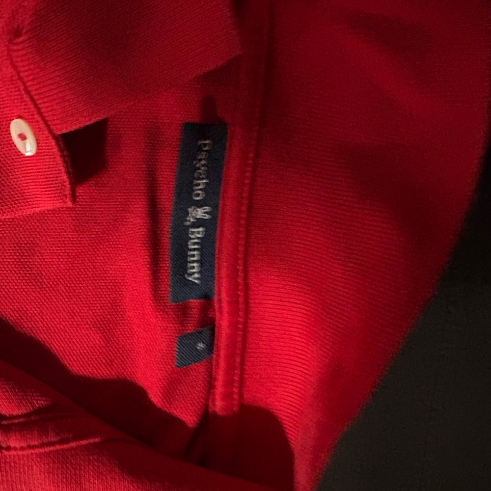 Psycho Bunny Vibrant Red Polo